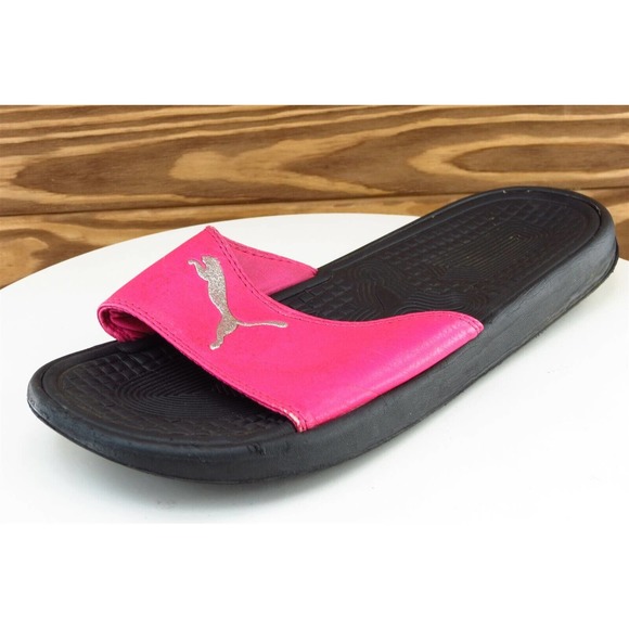 PUMA Sz 9 M Pink Slide Synthetic‎ Women Sandals - Picture 1 of 7